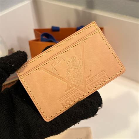 louis vuitton vachetta voyages card holder|louis vuitton key holder.